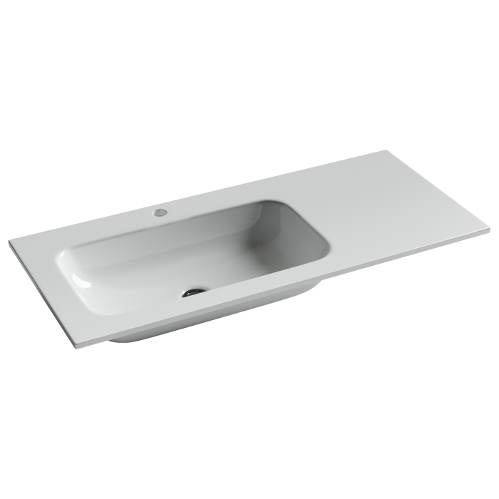 Ceramicanova раковина накладная element, cn7014 цвет: белый