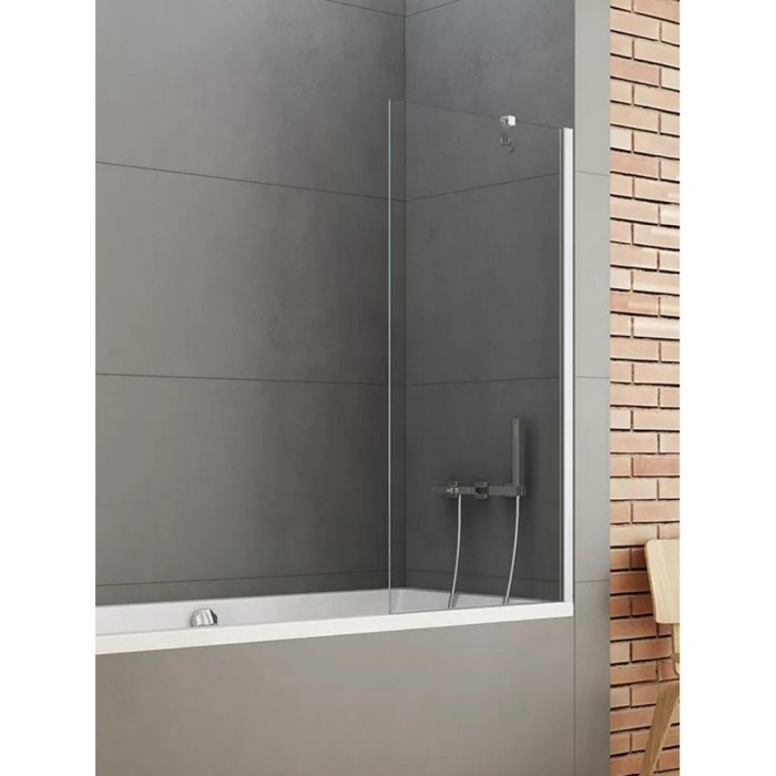 Шторка для ванны 70x140, New trendy New soleo chrome, хром арт. P-0074