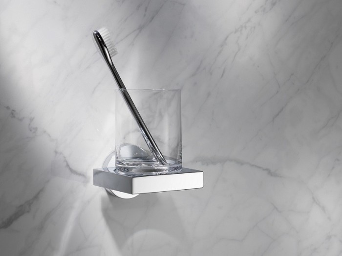 Keuco держатель стакана, edition 90, хром арт. 19050 019000